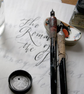 Nancy Hopkins Calligraphy